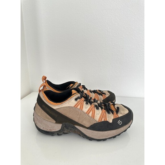 5.10 Approach Shoes Low Top Stealth Rubber Hiking Climbing Brown Women's 7.5 - Picture 4 of 9